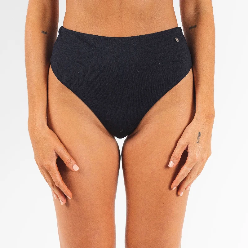 ladies bikini bottoms onyx black -Bikini Bottom Lucile black