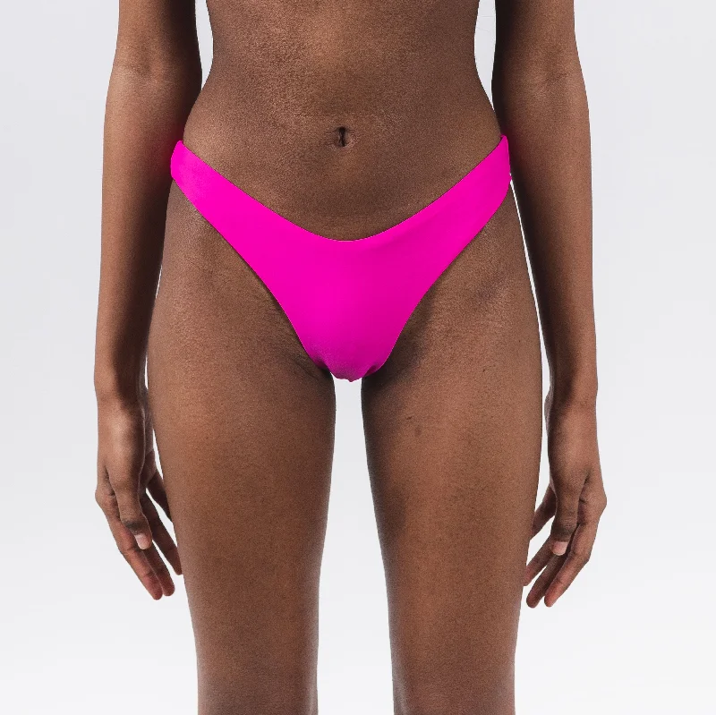 ladies bikini bottoms tide style -Bikini Bottom Full Pink