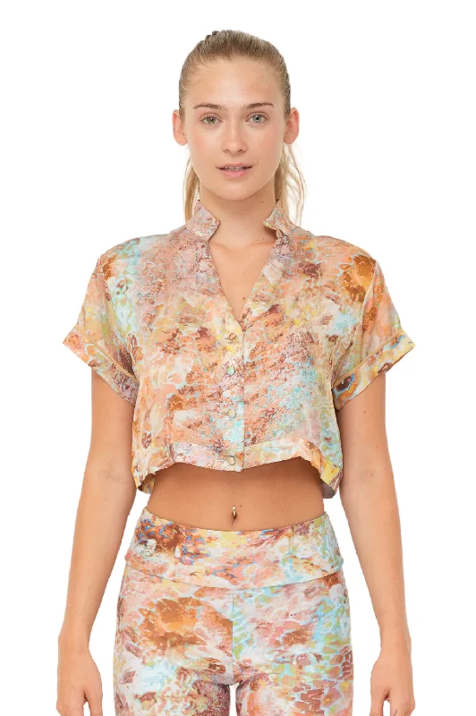 Women’s cover-up outlet chic flair -Wanderlust Blouse