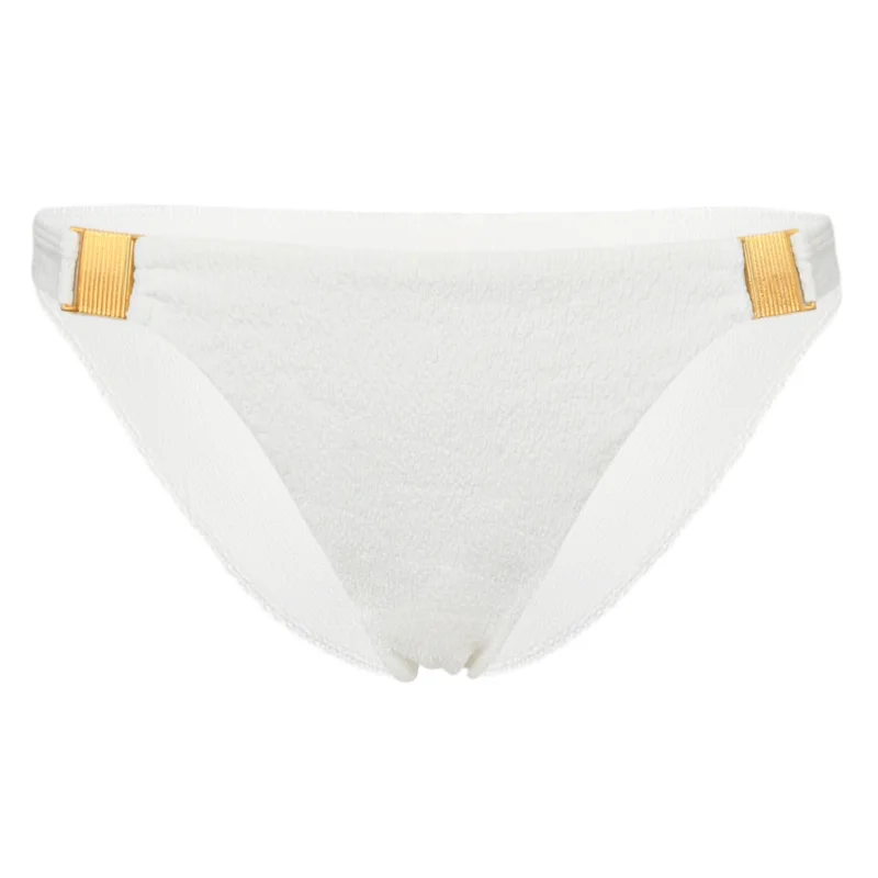 ladies bikini bottoms retro cut -Firenze Becky Full Bikini Bottom White