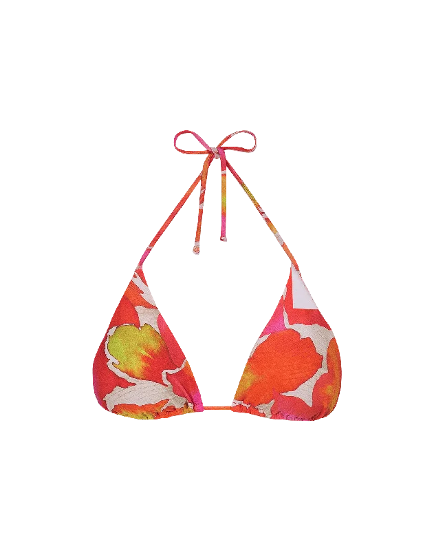 Women’s bikini top ruched soft flair -Tri Top - Gal