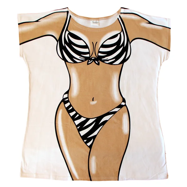 Women’s cover-up voluminous flair -Zebra Skin Women's Cover Up