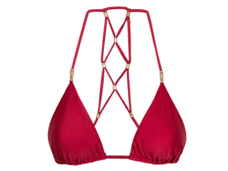 Women’s bikini top sexy vibrant flair -Lucy Triangle Top - Divino