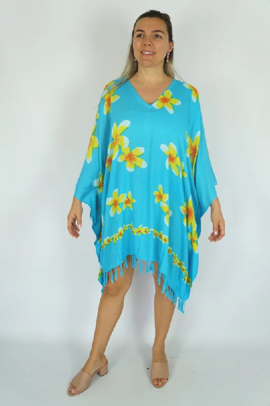 Women’s cover-up kimono sleek chic -Frangipani Cover Up