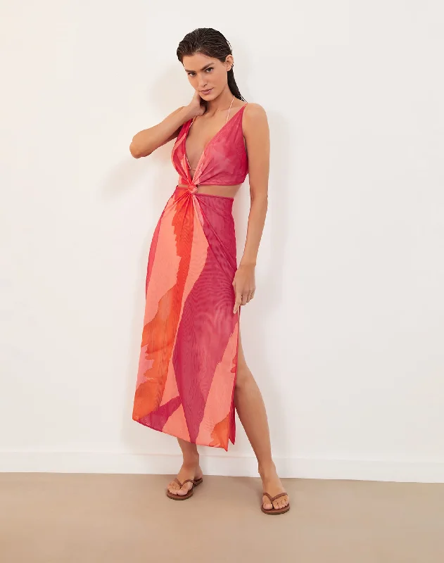 Women’s cover-up summer breeze chic -Thuly Long Cover Up (exchange only) - Rambla