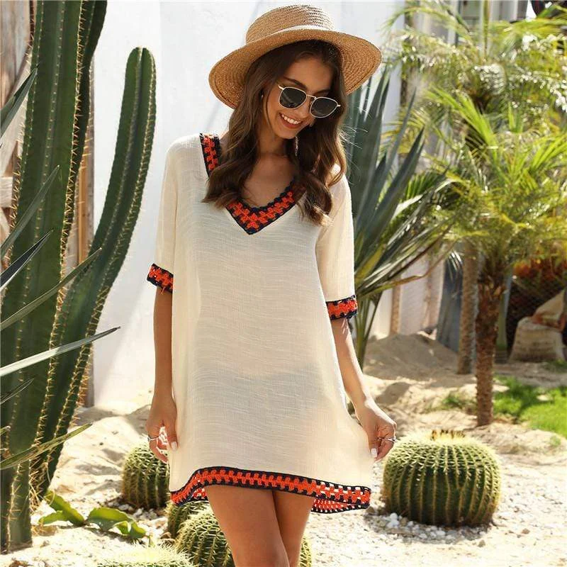 Women’s cover-up vintage retro flair -Asilin Summer Dream Cover Up