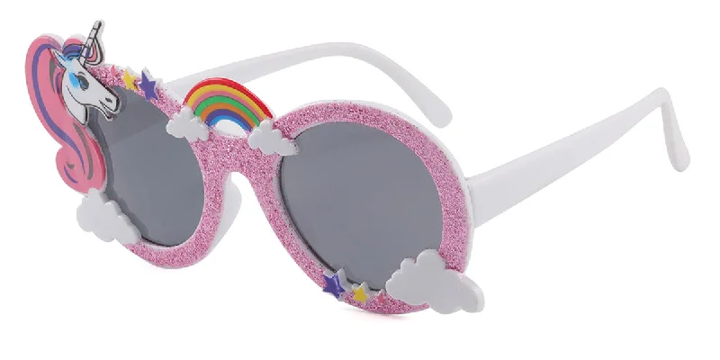 ladies sunglasses thick tint -P149 - UNICORN/RAINBOW (12 PCS)