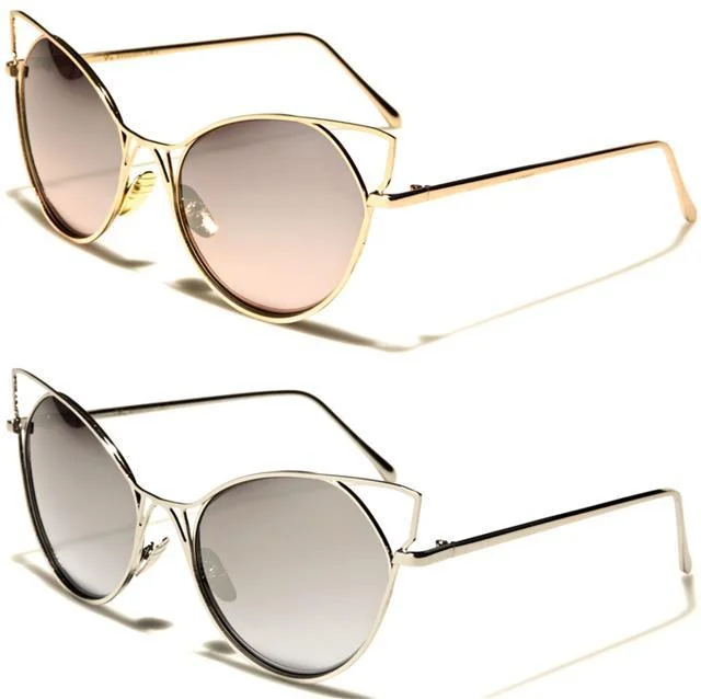 ladies sunglasses lush pick -VG Metal Retro Cat Eye Sunglasses for women