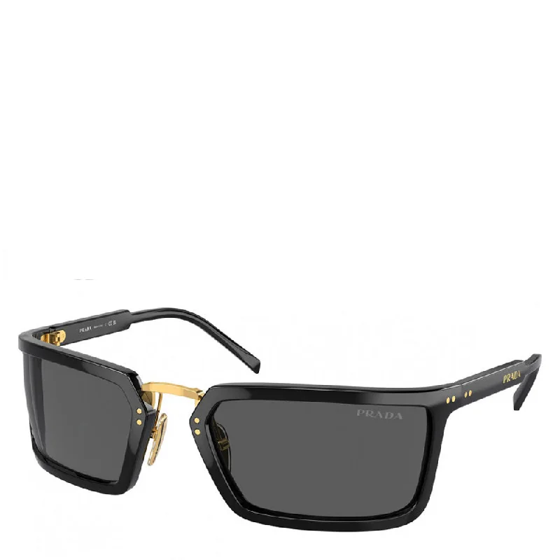 ladies sunglasses cool glare -Men's Prada™ PR A11S 1AB5S0 62 Black