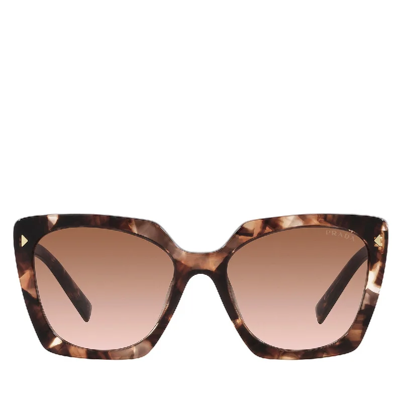 ladies sunglasses slim span -Prada Acetate Woman Sunglass Caramel Tortoise