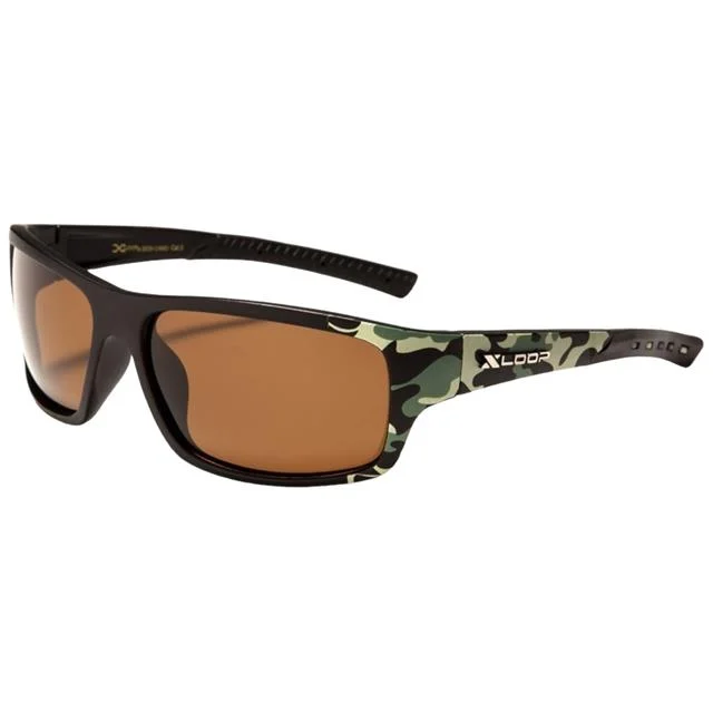 Green Camo/Brown Lens