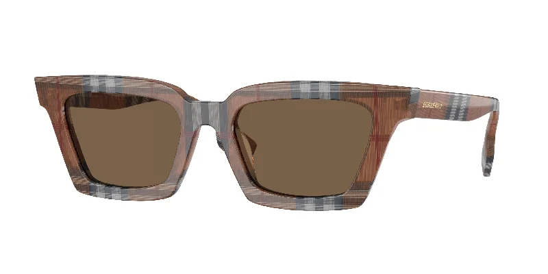 ladies sunglasses whisper arms -Burberry BRIAR BE4392U Square Sunglasses