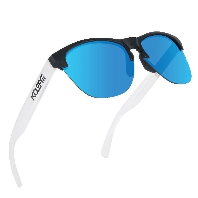 ladies sunglasses steady hold -Unisex Polarized Driving TR90 Semi-Rimless Lifestyle Sun Glasses