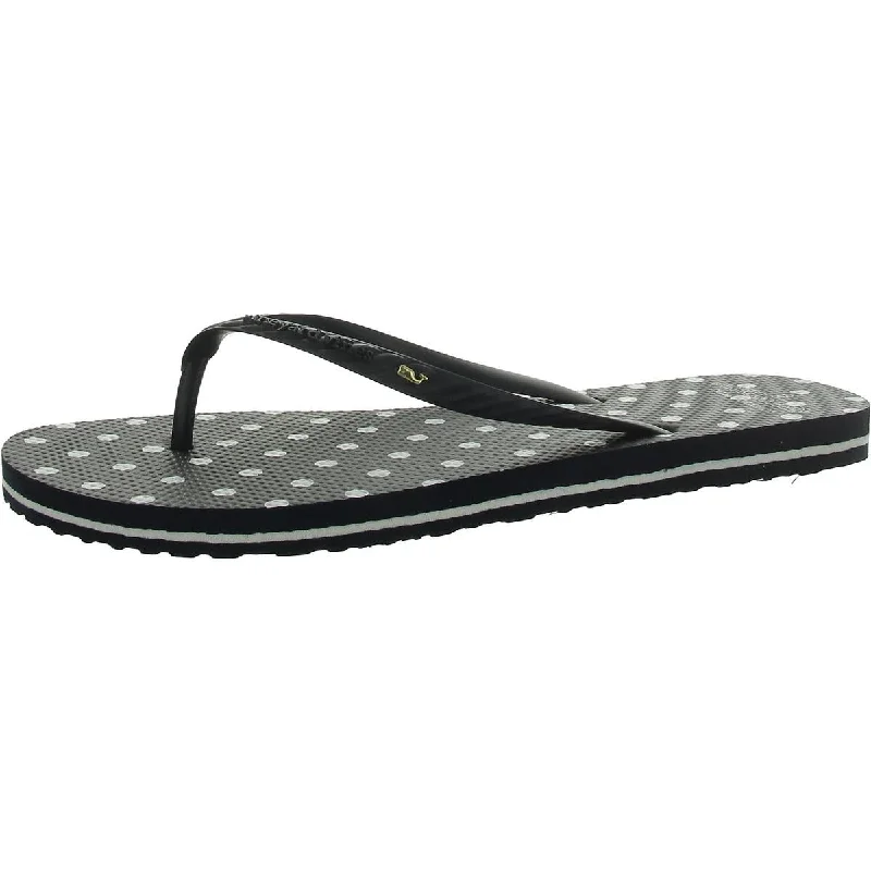 Women’s sandals desert chic flair -Polka dot flip flop Womens Slip On Thong Thong Sandals