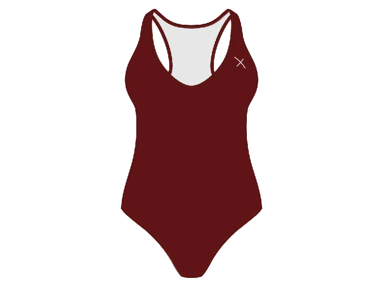 ladies one-piece swimsuit fair deal -Plum Cayman One-Piece