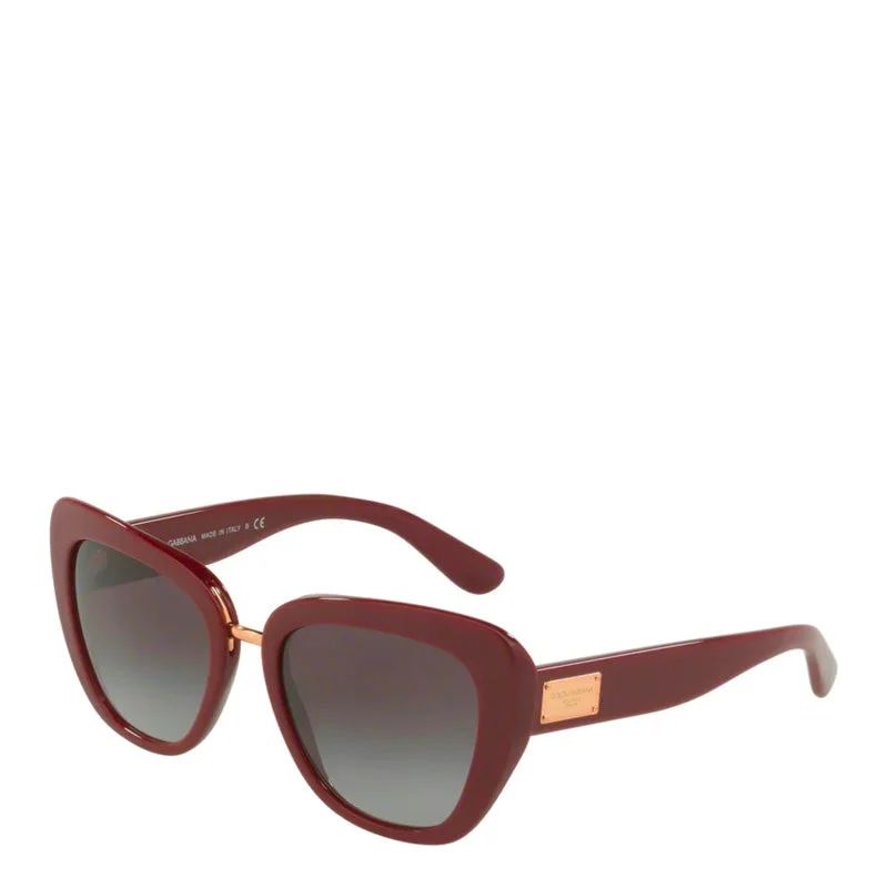 ladies sunglasses slim shield -Dolce & Gabbana Dg4296 Bordeaux