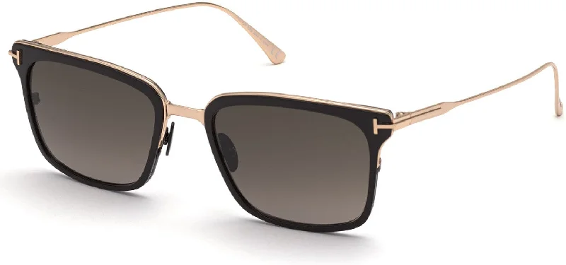 ladies sunglasses lock fit -Tom Ford FT0831 Hayden Square Sunglasses For Men