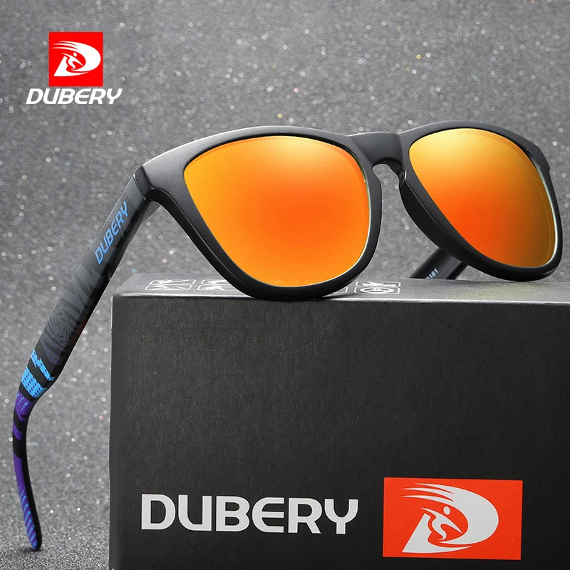 ladies sunglasses sleek square fit -DUBERY Vintage Sunglasses Polarized Men's Sun Glasses For Men UV400 Shades Driving Black Square Oculos Male 8 Colors Model 181