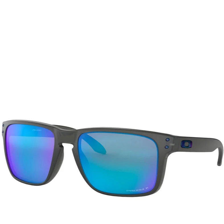 ladies sunglasses solo lens -HOLBROOK XL GREY SMOKE W/ PRIZM SAPPHIRE POLARIZED