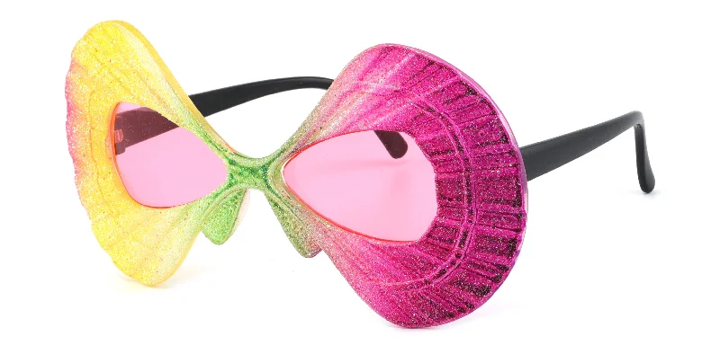 ladies sunglasses snow white -P32 - GLITTER SHELLS (12 PCS)