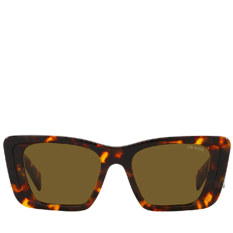 ladies sunglasses deck shades -Prada Acetate Woman Sunglass Honey Tortoise