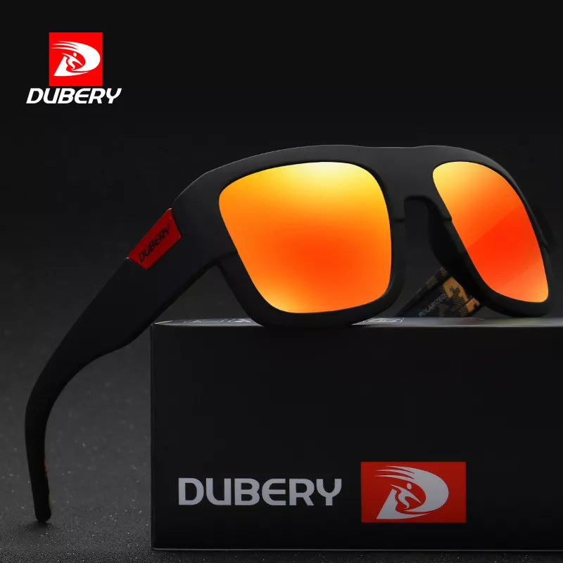 ladies sunglasses blunt crest -DUBERY Design Polarized Black Sunglasses Men's Shades Women Male Sun Glasses For Men Retro Cheap Designer Oculos UV400 720