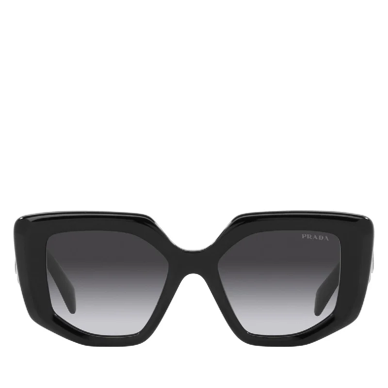 ladies sunglasses faint arch -Prada Acetate Woman Sunglass Black 14zsf