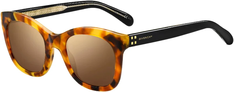 ladies sunglasses plush pads -Givenchy GV 7103/S Rectangular Sunglasses