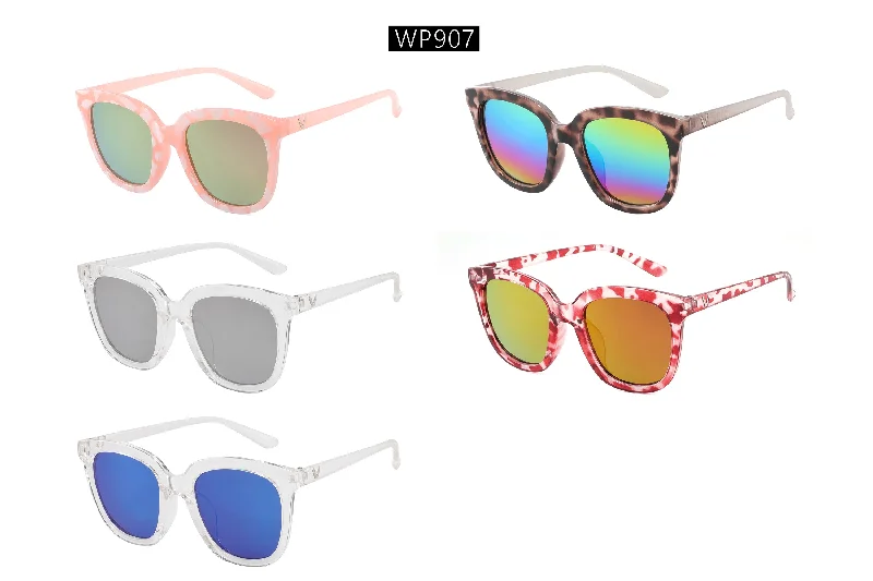 ladies sunglasses satin glow -WP907 (12 pcs)