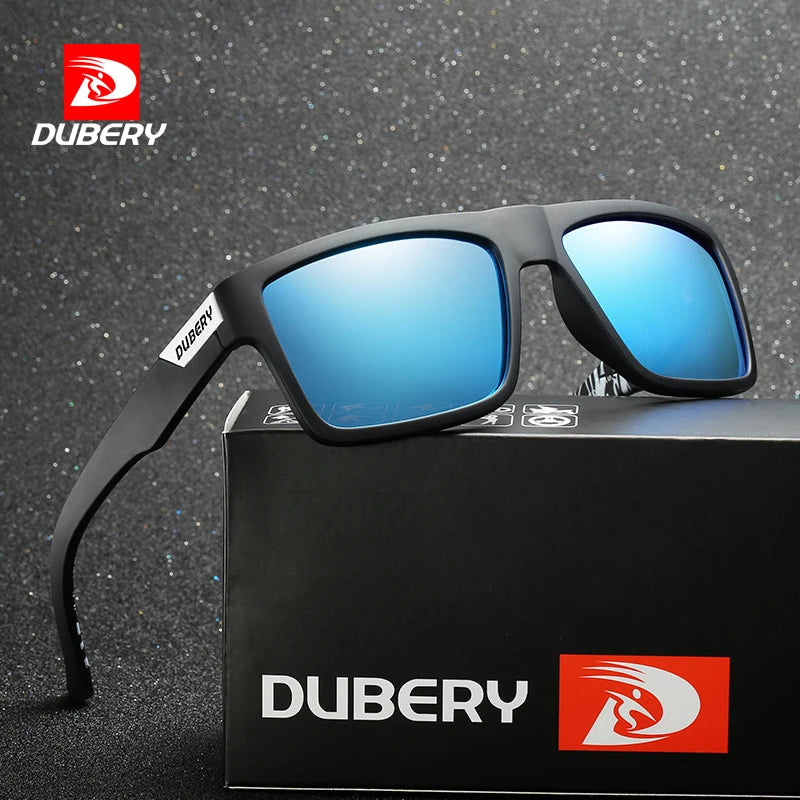 ladies sunglasses tide glow -DUBERY Design Polarized Sunglasses Men Driver Shades Male Vintage Sun Glasses For Men Spuare Colorful Summer UV400 Oculos