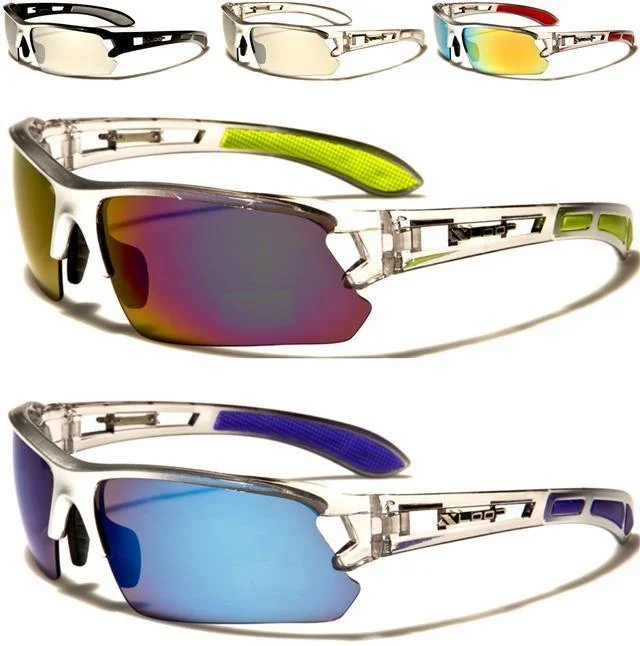 ladies sunglasses tiny treat -XLoop Unisex Semi-Rimless Extreme Sports Sunglasses