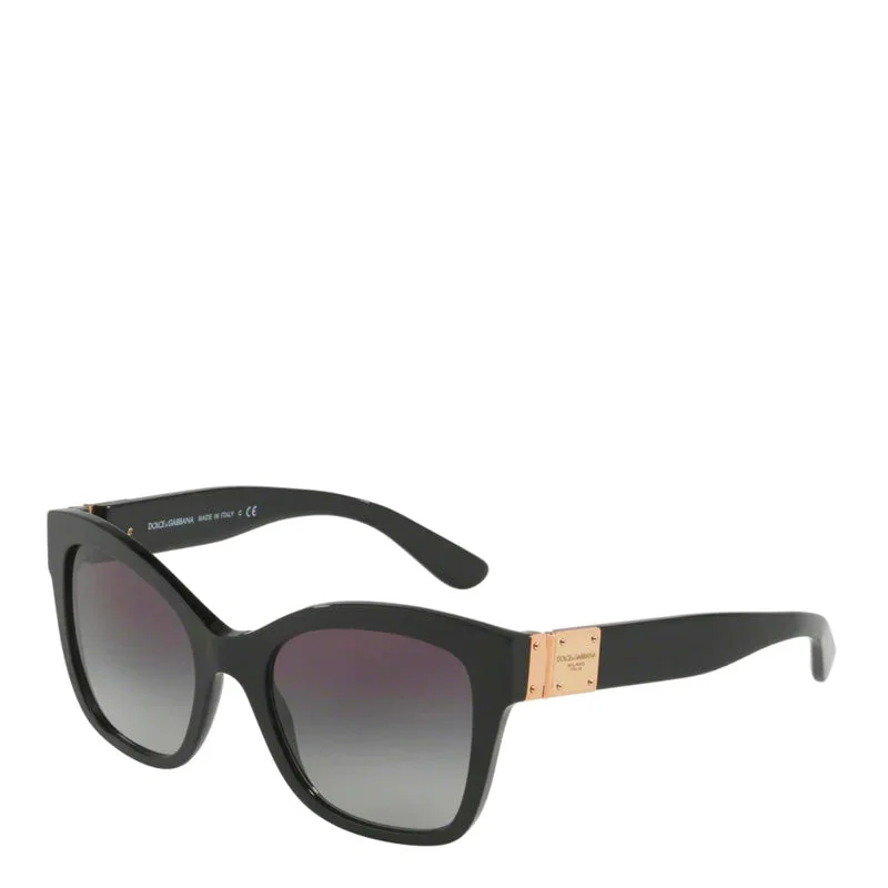 ladies sunglasses plush pads -Dolce & Gabbana Dg4309 Black