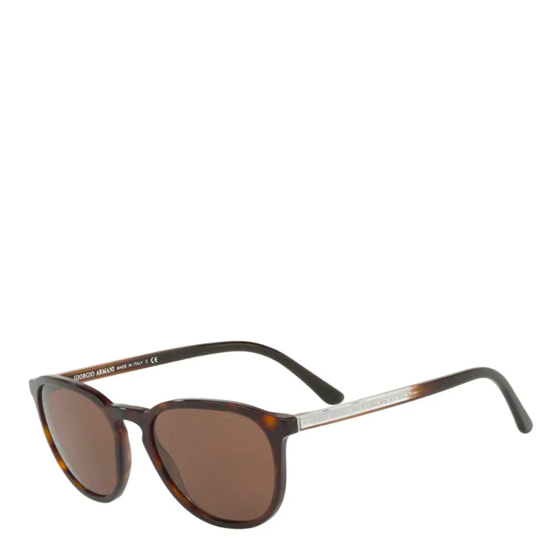 ladies sunglasses corded tint -Giorgio Armani Ar8104f Dark Havana