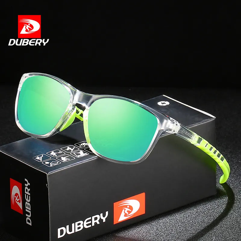 ladies sunglasses hot shade -DUBERY Vintage Sunglasses Polarized Men's Sun Glasses For Men Driving Black Square Oculos Male 9 Colors Model 202