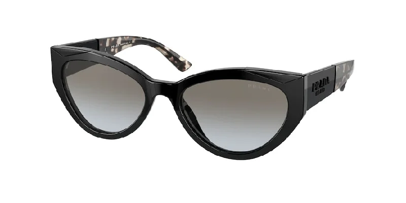 ladies sunglasses broad shape -Prada PR03WS Cat Eye Sunglasses