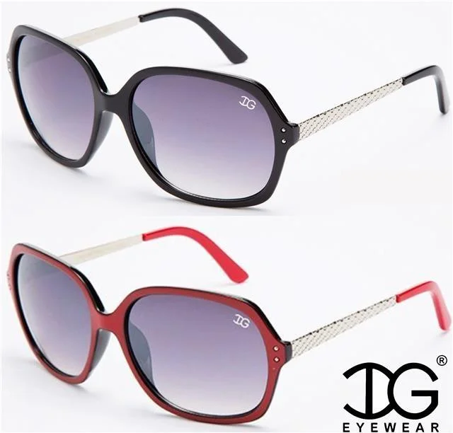 ladies sunglasses bare tint -IG Womens Retro Vintage Round Butterfly Sunglasses