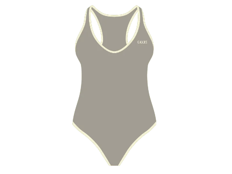 ladies one-piece swimsuit reef camo -Sailor Grey Cayman One-Piece