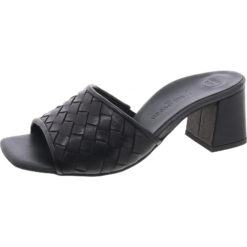 Women’s sandals festive flair -Tisha     Womens Slip On Square Toe Mule Sandals