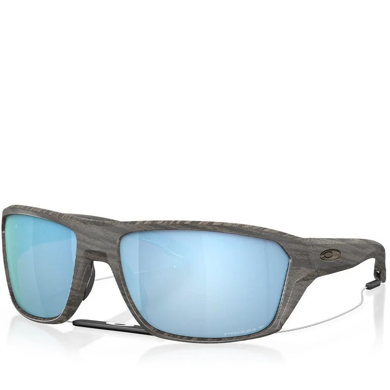 ladies sunglasses vivid hues -SPLIT SHOT WOODGRAIN W/ PRIZM DEEP WATER POLARIZED