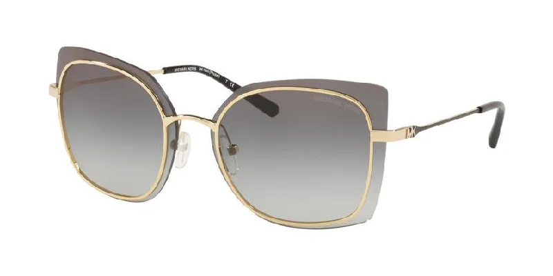 ladies sunglasses shell cutout -Michael Kors PHUKET MK1040 Square Sunglasses