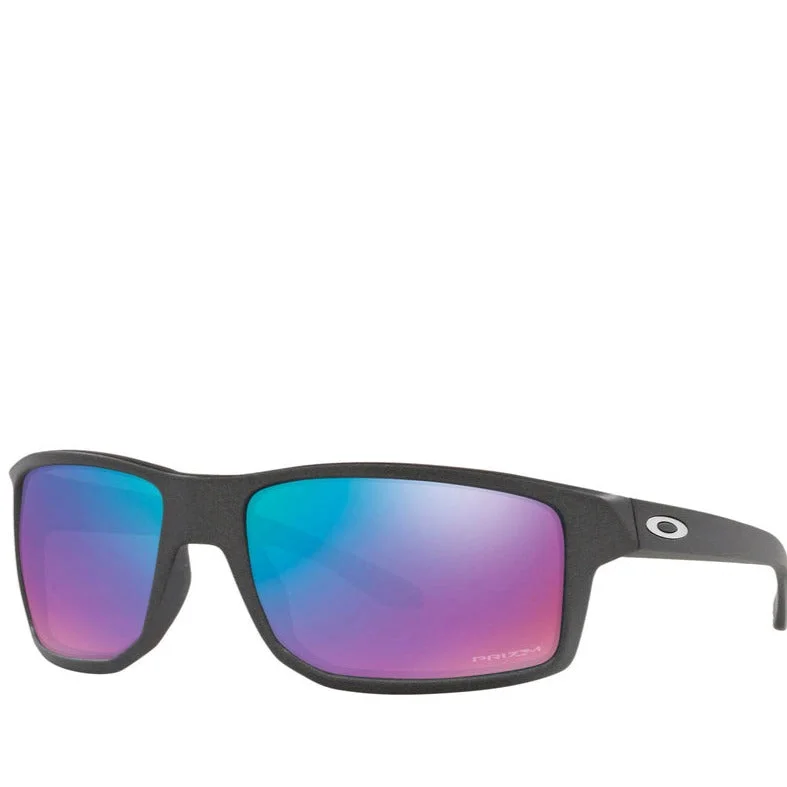 ladies sunglasses domed shape -GIBSTON STEEL W/ PRIZM SAPPHIRE