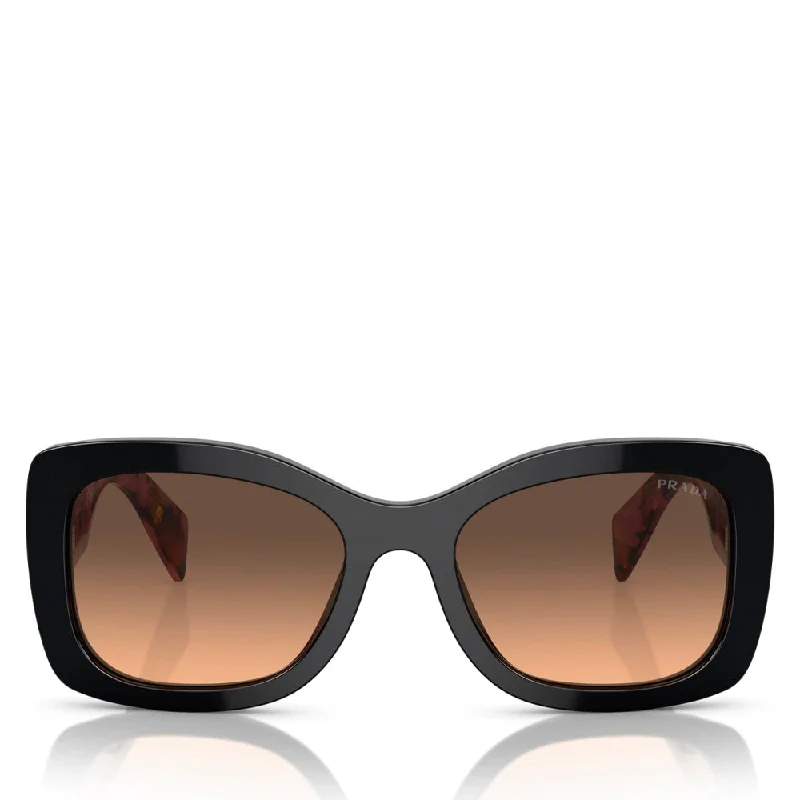 ladies sunglasses beach vow -Prada Woman Sunglass Mahogany 12O50c